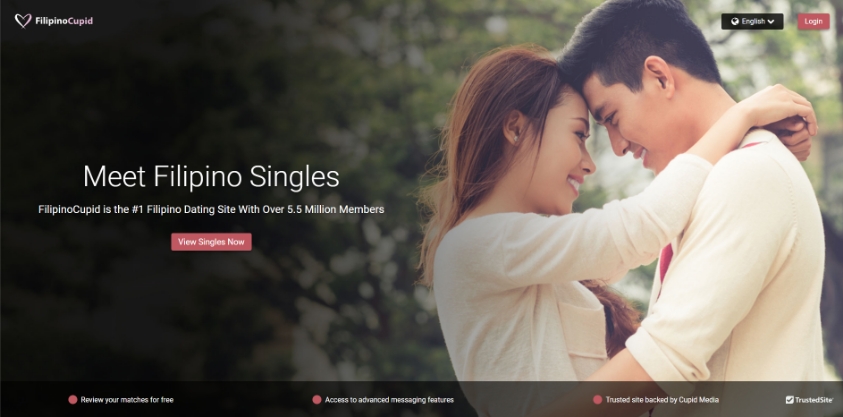 FilipinoCupid dating site homepage